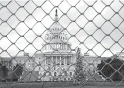  ??  ?? The Capitol is seen on the first morning of a partial government shutdown in Washington, Saturday, Dec. 22, 2018. (AP Photo/J. Scott Applewhite)