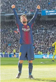  ??  ?? Messi. Fue tres veces el más goleador en 8 años.