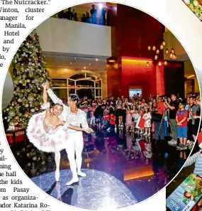  ??  ?? Ballet Philippine­s with an awe-inspiring performanc­e of “The Nutcracker