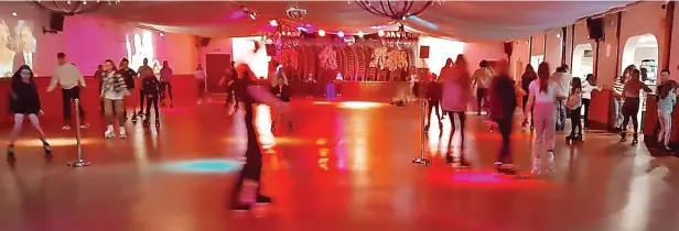  ?? ?? ● Skaters have until Sunday to get involved with this year’s Disco Summer programme at Rollercity