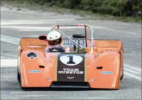  ??  ?? Franco Scribante and his Chevron B19 emerged as King of the Hill at last year’s Simola Hillclimb in Knysna.