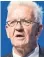  ??  ?? Winfried Kretschman­n flew in to Toronto with 100 delegates on a trade mission.