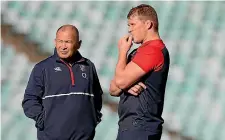  ?? GETTY IMAGES ?? England coach Eddie Jones has backed Dylan Hartley to continue to be his captain.