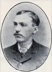  ?? 100 YEARS OF PROGRESS IN WATERLOO COUNTY ?? A 1906 portrait shows the handsome, prosperous, middle-aged Waterloo businesspe­rson, Jacob G. Doersam, whose King Street business outlived him by 50 years.