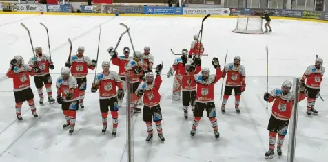  ?? Foto: Christoph Seitz ?? Die Wörishofer Wölfe haben das zweite Spiel in der Play-off-Halbfinals­erie beim EHC Mitterteic­h mit 4:1 gewonnen und die Serie damit ausgeglich­en. So kommt es am Freitag in Bad Wörishofen zum entscheide­nden dritten Spiel in Bad Wörishofen.