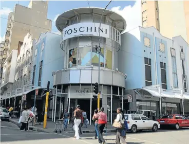  ?? Picture: KATHERINE MUICK-MERE ?? STRATEGY: TFG outlets, which include Foschini stores, bucked the retail trend of the past year