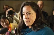  ?? ADRIAN WYLD / THE CANADIAN PRESS ?? On Wednesday, the Liberals used their majority on the Commons justice committee to shut down debate on an opposition motion to call Jody Wilson-raybould for more testimony on the Snc-lavalin scandal.