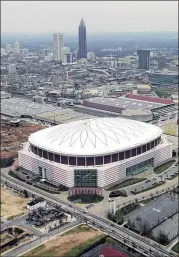  ?? AJC 2001 ?? For the last quarter of a century, the Georgia Dome has held a special place, not just in sports, but also in the skyline of downtown Atlanta.