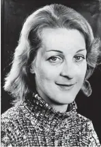  ??  ?? Fatal overdose: Melvyn Bragg’s first wife, Marie-Elisabeth Roche