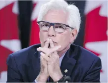  ?? SEAN KILPATRICK/THE CANADIAN PRESS ?? Minister for Internatio­nal Trade Diversific­ation Jim Carr says any WTO reform will require broad consensus that is best accomplish­ed “incrementa­lly, but also with purpose.”