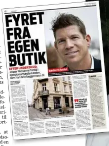  ?? ?? Ekstra Bladet i torsdags.