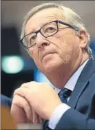  ?? ERIC VIDAL / REUTERS ?? Jean-Claude Juncker