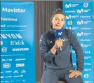  ?? FOTO: MOVISTAR ?? López disputa su segundo Tour