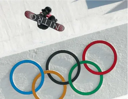  ?? PHOTO: GETTY IMAGES ?? The bronze claimed by Zoi Sadowski-Synnott in the big air was one of two medals won by New Zealand at the Winter Olympics.