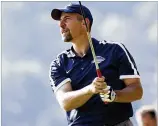  ?? MIKE GROLL / AP 2015 ?? Former Atlanta Braves pitcher John Smoltz won a three-man playoff to qualify for the U.S. Senior Open, which starts today. “This is a different kind of pressure,” he said.
