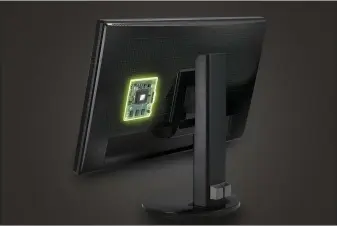  ??  ?? A G-Sync monitor