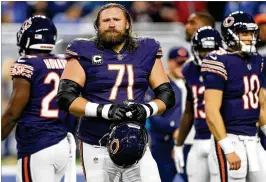  ?? GETTY IMAGES ?? Ex-Bears guard Josh Sitton will be reunited with Dowell Loggains in Miami. “He’s surly, he speaks his mind and he’s really intelligen­t,” says Loggains about Sitton.