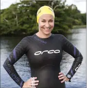  ??  ?? Jenny McCudden who is taking on the 10k marathon swim for the first time next month