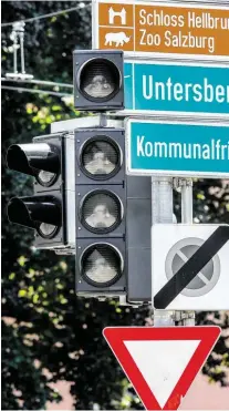  ?? BILD: SN/ROBERT RATZER ?? Stromausfa­ll: Ampeln gingen aus. SALZBURG.