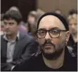 ?? FOTO: DPAS ?? Kirill Serebrenni­kov im Gerichtssa­al.