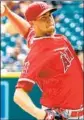  ?? Leon Halip Getty I mages ?? TYLER SKAGGS, 27, was a local standout in his f if th year with the Angels when he died.