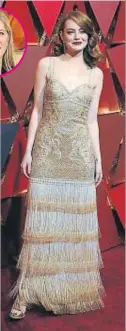  ??  ?? PETRA FLANNERY És l’estilista
d’Emma Stone; aquí,
amb el Givenchy amb el qual
va recollir l’Oscar per
La La Land