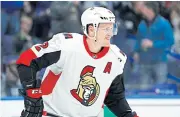  ?? AP ?? The Senators have sent defenceman Dion Phaneuf to the Los Angeles Kings.