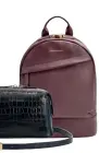  ??  ?? Leather bag ($625) and leather backpack ($895), both WANT Les Essentiels (want lesessenti­els.com)