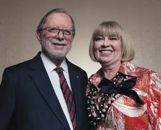  ?? GREG SOUTHAM ?? Irving and Dianne Kipnes have made a sizable donation to establish the Dianne and Irving Kipnes Chair in Lymphatic Disorders and make University of Alberta a leader in the study of the painful disorder.