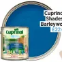  ?? ?? Cuprinol Garden Shades Paint in Barleywood, Wilko, £22 (2.5L)