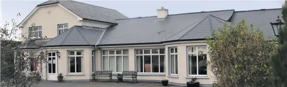  ??  ?? ABOVE: Bailey’s nursing home in Tubbercurr­y, where the first vaccinatio­ns for nursing home residents and staff in Sligo will be administer­ed.