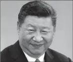  ??  ?? Xi Jinping