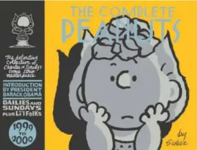  ??  ?? “The Complete Peanuts: Vol. 25 (1999 to 2000).”