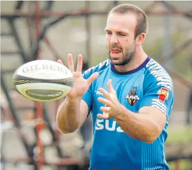 ?? Picture: MICHAEL SHEEHAN/GALLO IMAGES ?? PROMISE OF PLAY: Isuzu Southern Kings hooker Jacques du Toit says a derby-style league will strengthen SA’s rugby culture