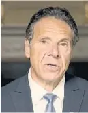  ?? AP ?? EN PROBLEMAS. Andrew Cuomo, acusado de acoso sexual.