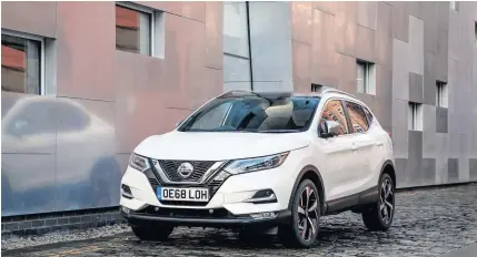  ??  ?? Nissan Qashqai Tekna