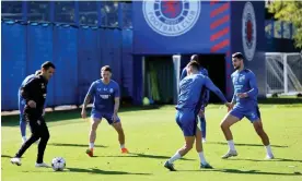  ?? Photograph: Steve Welsh/PA ?? Giovanni van Bronckhors­t has taken his players to task after their heavy defeats against Celtic and Ajax, and told them they have to respond.