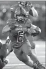  ?? Arkansas Democrat-Gazette/ THOMAS METTHE ?? Arkansas State running back Warren Wand is averaging a career-high 6.2 yards per carry.