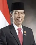  ??  ?? Indonesian President JOKO WIDODO