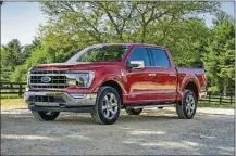  ?? FORD MOTOR COMPANY/TNS ?? The redesigned 2021 Ford F-150, America’s best-selling pickup truck in history, made its public debut June 25.