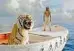  ??  ?? indischer Bub und ein Tiger allein auf einem Boot. Visuell geniale Adaption des gleichnami­gen Weltbestse­llers von Yann Martel (Regie: Ang Lee), ausgezeich­net mit vier Oscars.