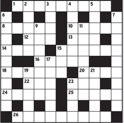 2-Speed Crossword