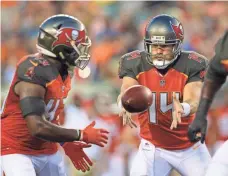  ?? AARON DOSTER, USA TODAY SPORTS ?? The Buccaneers would go with Ryan Fitzpatric­k in a pinch.