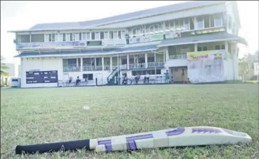  ??  ?? DOWN TOOLS! Guyana has seen a spike in COVID-19 cases and, coupled with a recent positive test by one of the local cricketers, the Guyana Cricket Board has decided to suspend its cricket academy.