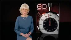  ??  ?? This image released by CBS News shows “60 Minutes” correspond­ent Lesley Stahl on the set. CBS’ pioneering newsmagazi­ne is consistent­ly one of the most-watched programs on television and its viewership is up 9 percent over last year, the Nielsen company said. That’s not only more than any other prime-time program on ABC, CBS, NBC and Fox, it’s also one of only four on those networks to show a year-to-year increase. (CBS News via AP, File)