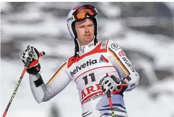  ?? FOTO: KAPPELER/DPA ?? Stefan Luitz ist einer der wenigen verblieben­en deutschen Skirennläu­fer mit Erfahrung, der am Wochenende in Sölden in die neue Weltcup-Saison startet.