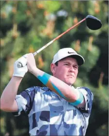  ?? Photograph: Bounce Sports Management ?? Bob MacIntyre continued his recent good form with a tie for seventh place in the Korea Championsh­ip last Sunday. Bob now heads back to Europe this week to defend the Italian Open he won last year at the Marco Simone Golf Club.