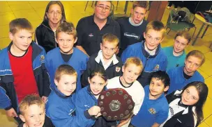  ??  ?? ●●This team were winners of Central Lancashire Junior League