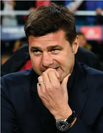  ??  ?? Mauricio Pochettino has had to be patient as Tottenham boss but their comes a time when an in-demand manager will ask if their career is moving forward at the pace they want and need GETTY