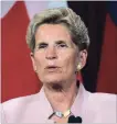  ?? NATHAN DENETTE THE CANADIAN PRESS ?? Former Ontario premier Kathleen Wynne testified Monday.